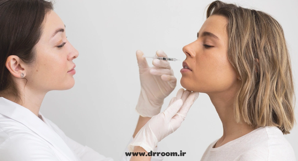 مقایسه تزریق چربی و فیلر